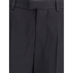 Balenciaga Black Viscose Flared Pants