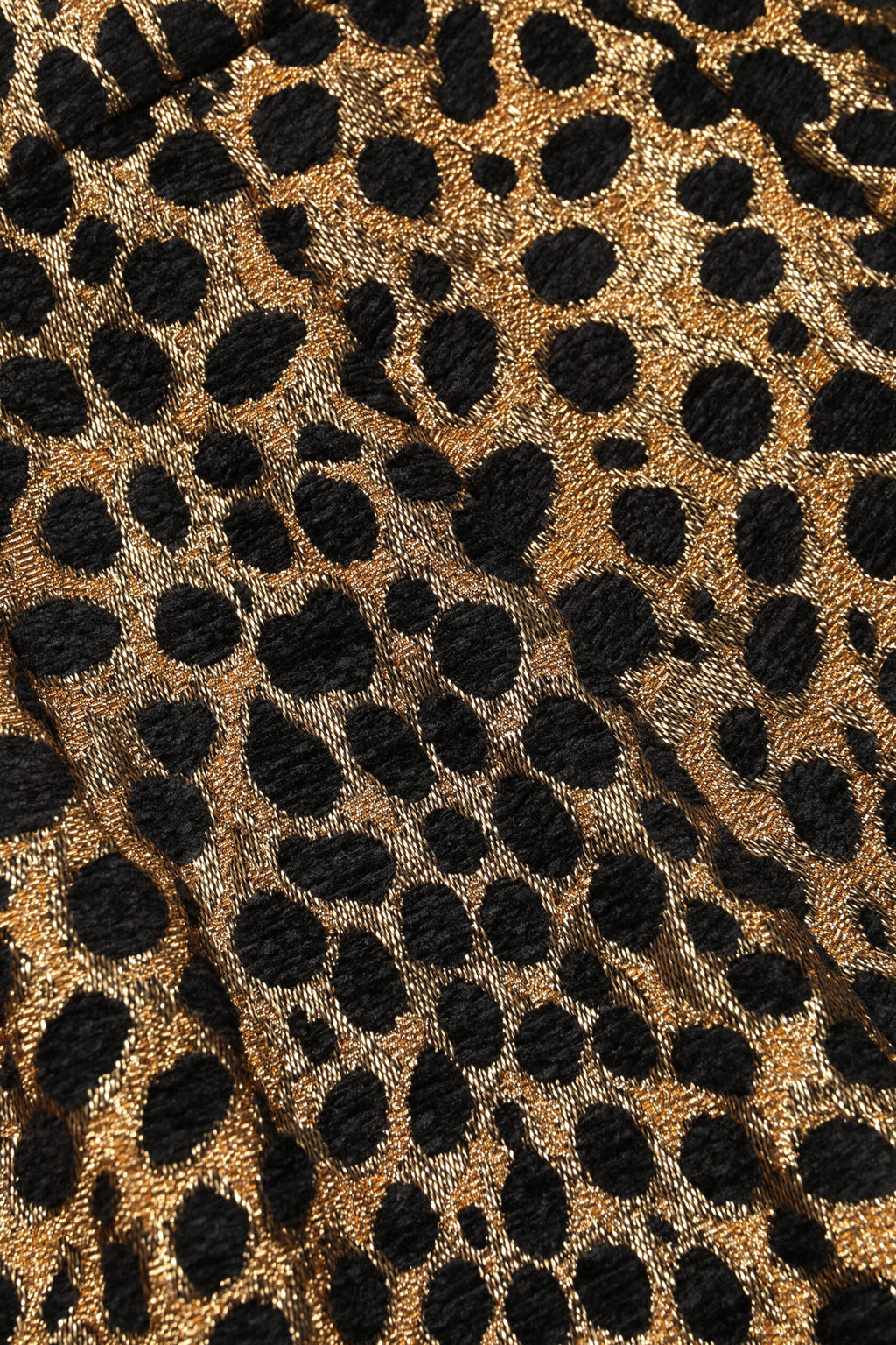 Brune leopard shorts med høy midje
