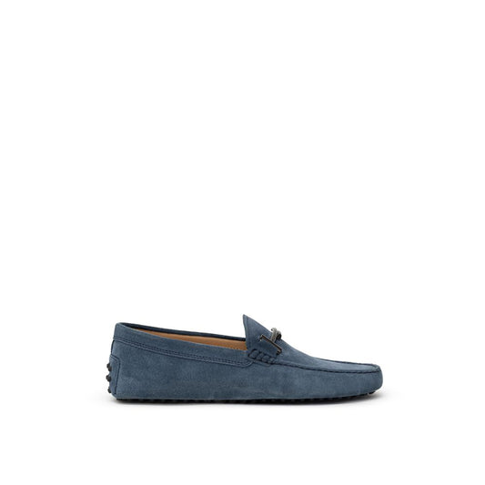 Tod's Blå Mocka Lädermockasin