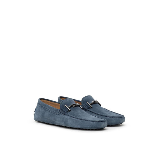 Tod's Blå Mocka Lädermockasin