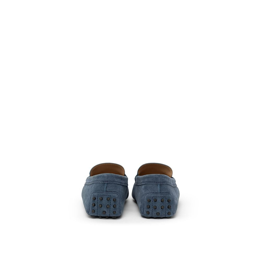 Tod's Blå Mocka Lädermockasin