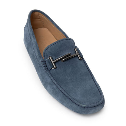 Tod's Blå Mocka Lädermockasin