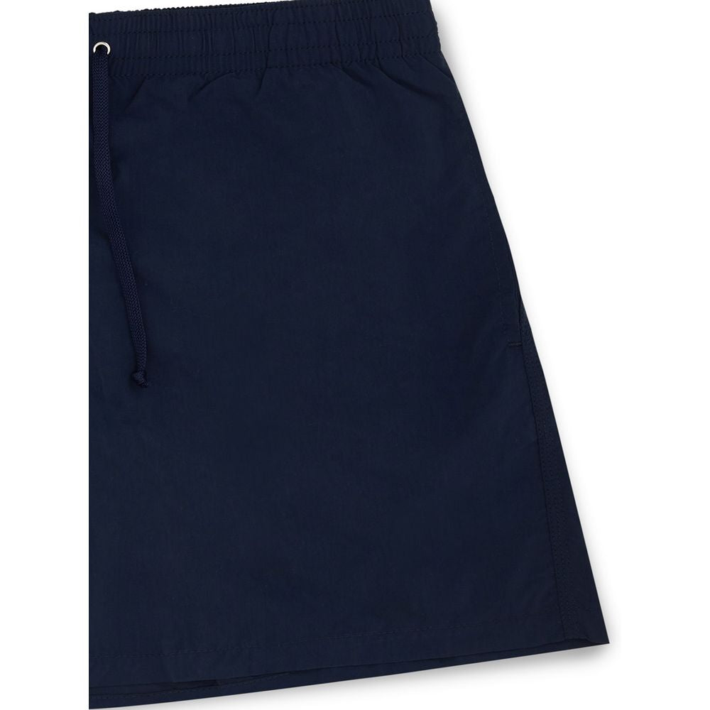 Blå polyester badkläder