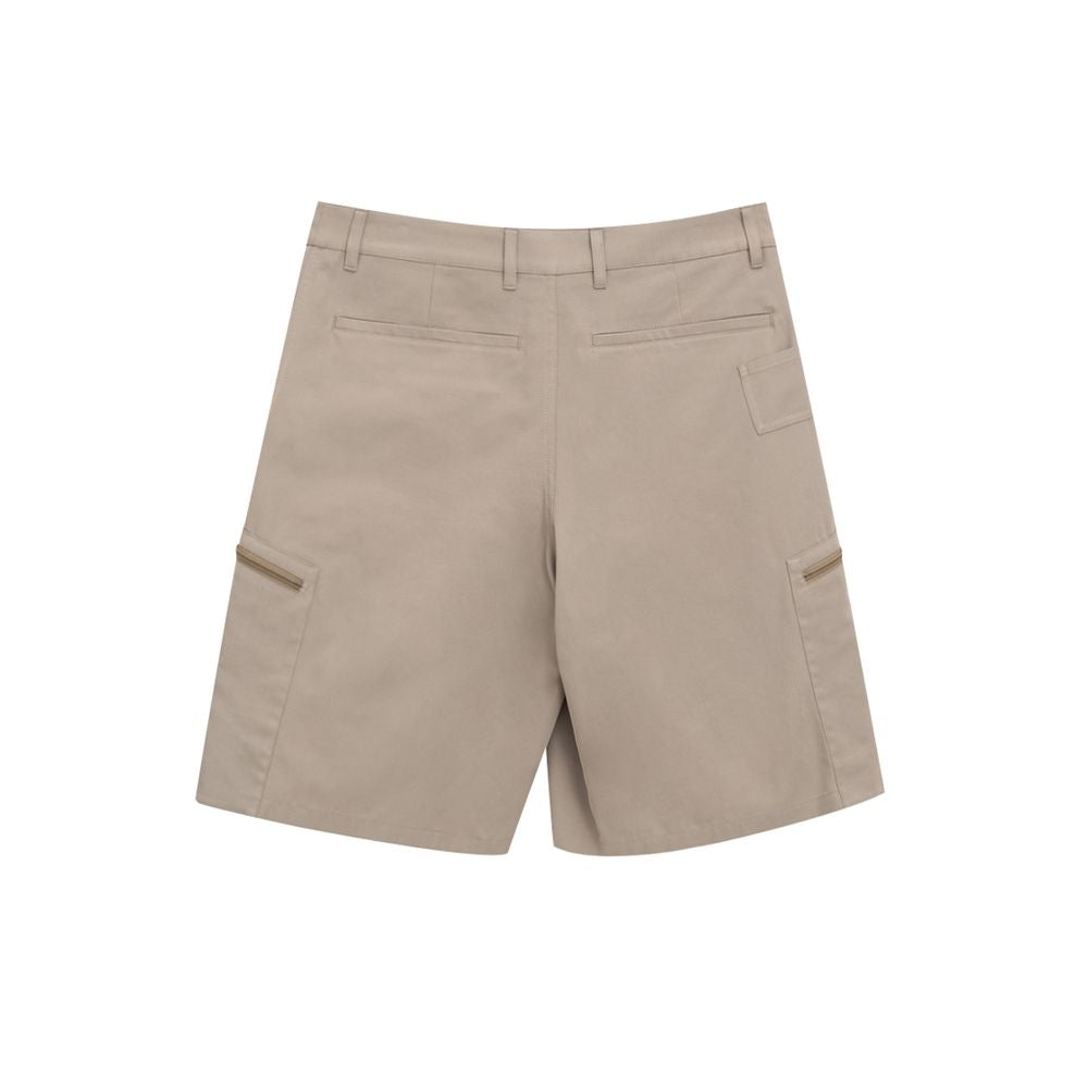 Beige bomullslax