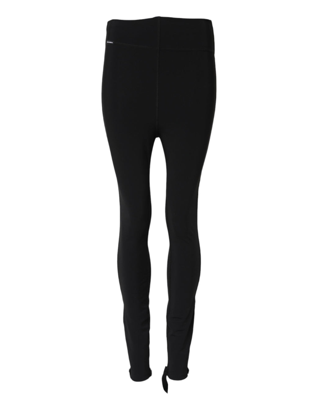 Svarta leggings med hög midja 
