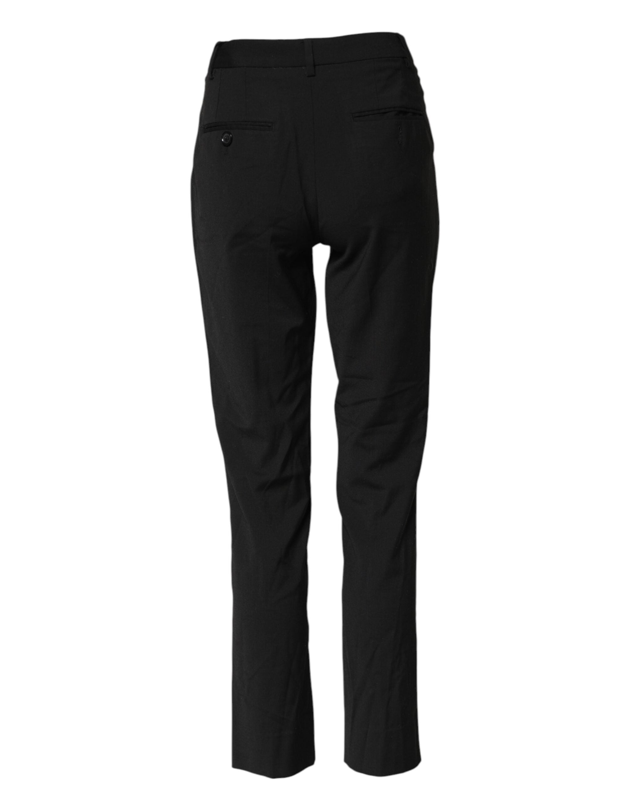 Svarte STAFF Mid Waist Tapered Pants 