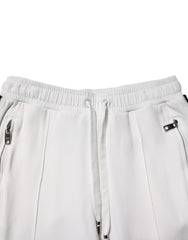Dolce & Gabbana White Viscose Jogger Sweatpants Pants