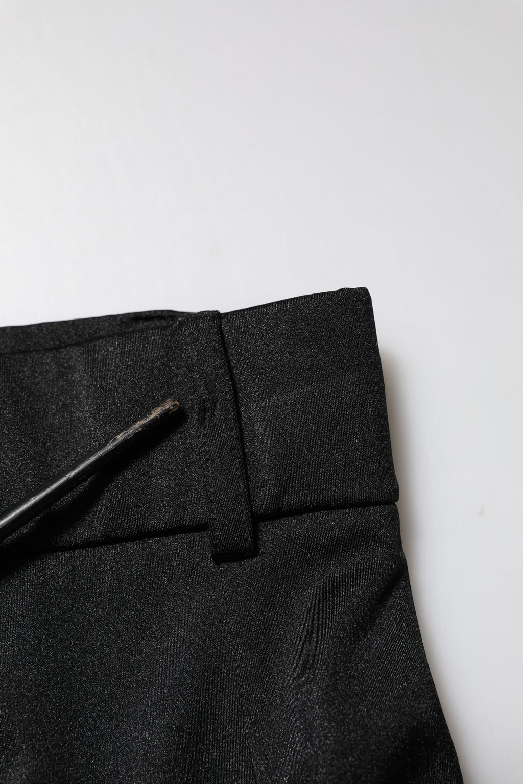 Svarte skinny leggingsbukser med høy midje 