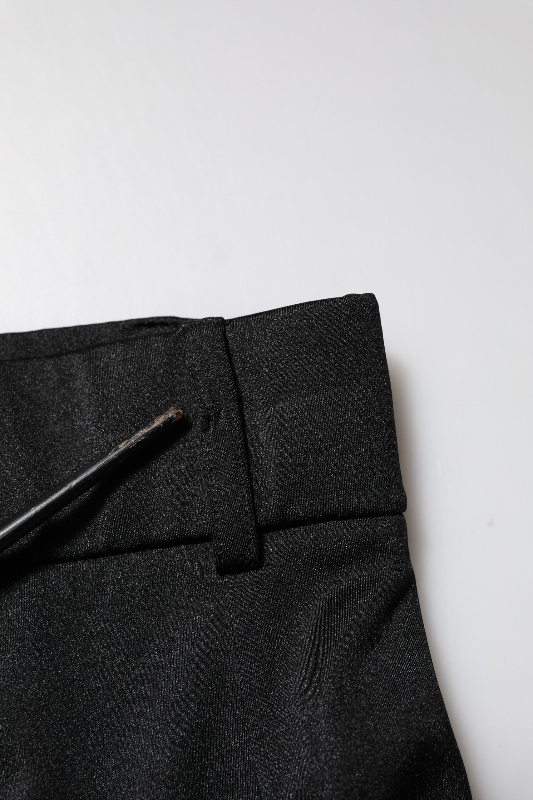 Svarte skinny leggingsbukser med høy midje 