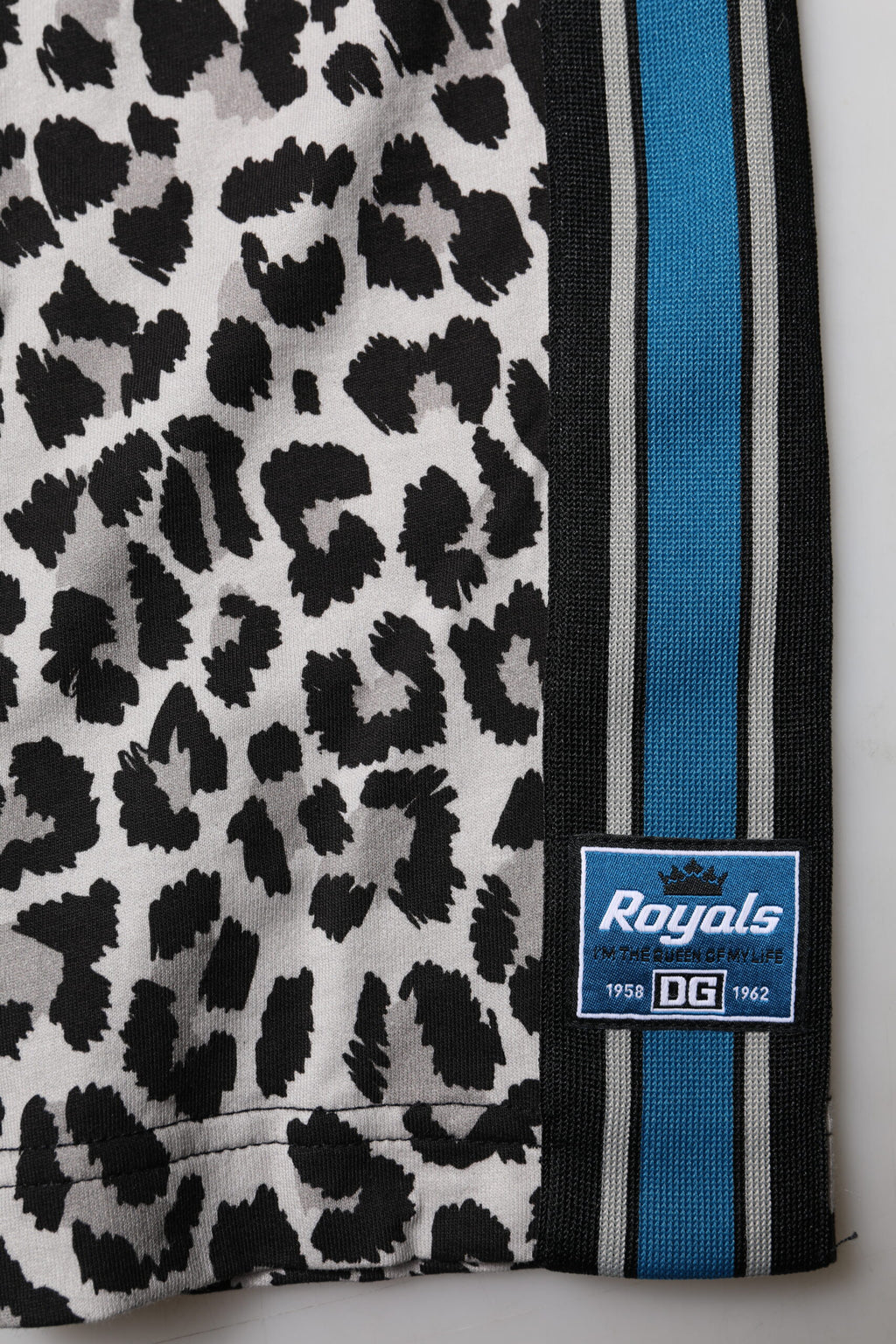 Flerfarget leopard #DGMillennials joggebukse 