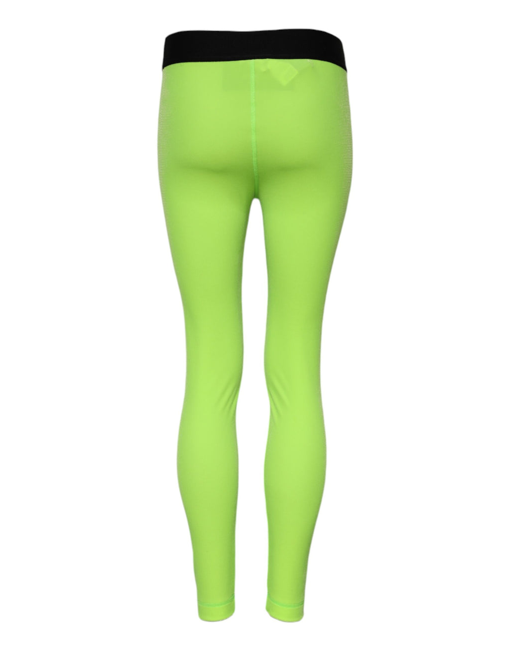 Grønne nylon slim fit leggingsbukser 