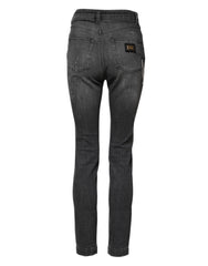 Dolce & Gabbana Dark Gray AUDREY Cotton Skinny Denim Jeans