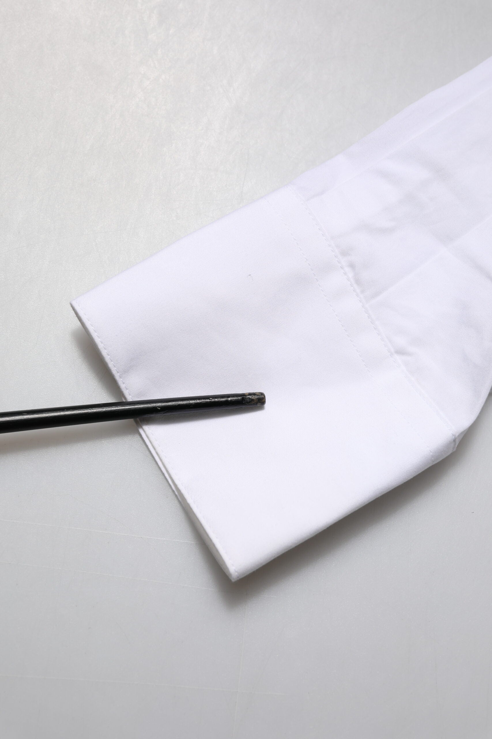 Dolce & Gabbana White Crystal Embellished Collared Shirt Top