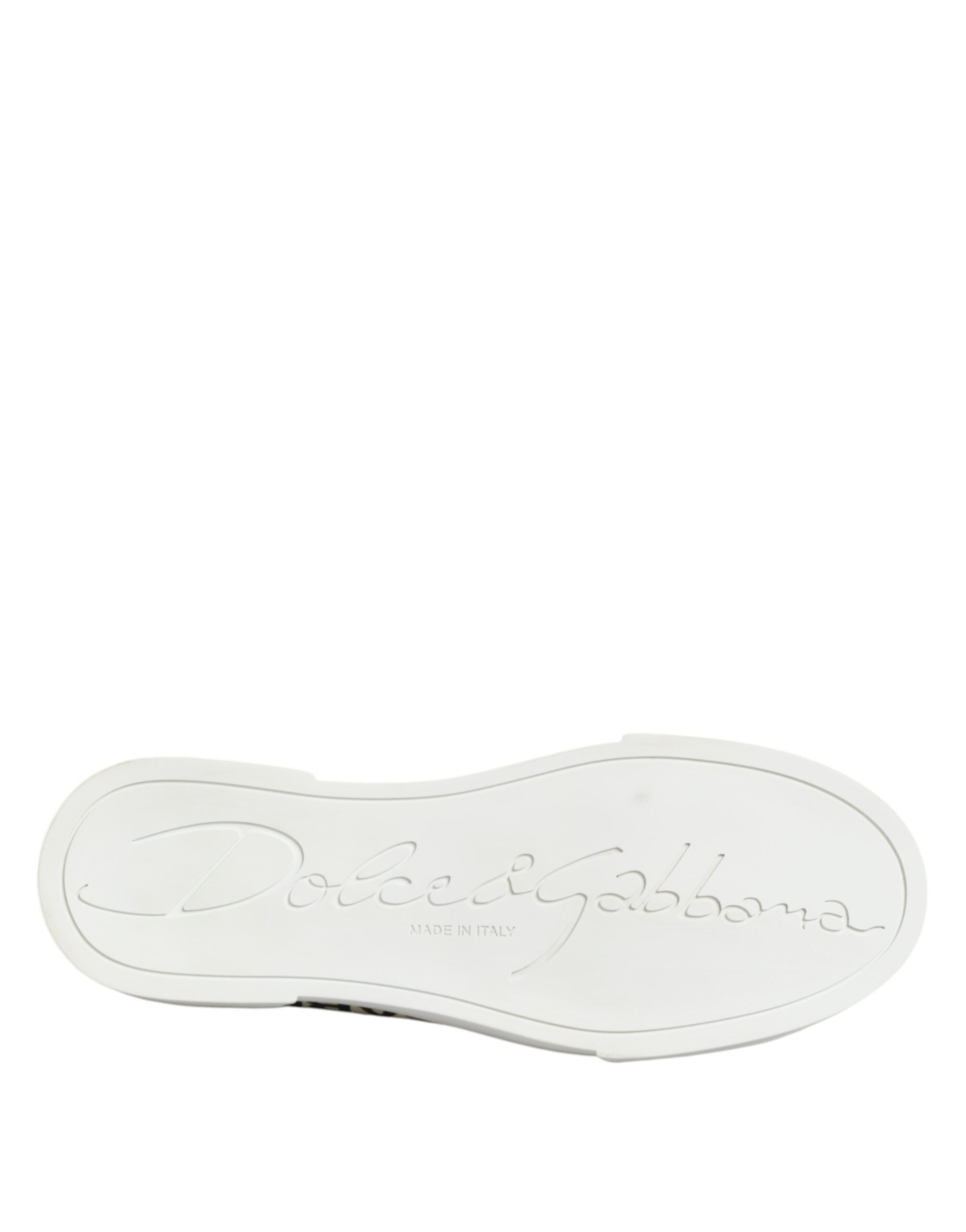 Svarta Vita Läder Låga Sneakers Skor