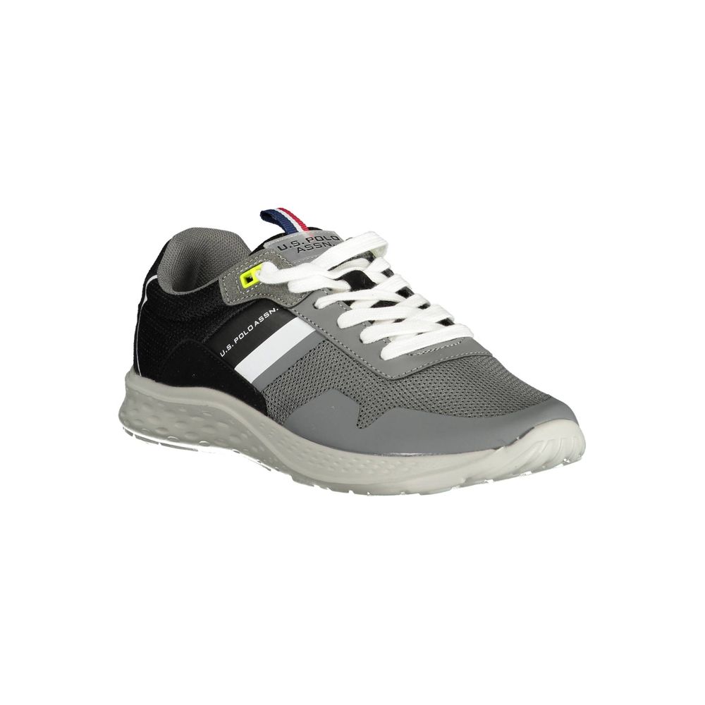 U.S. POLO ASSN. Gray Polyester Sneaker