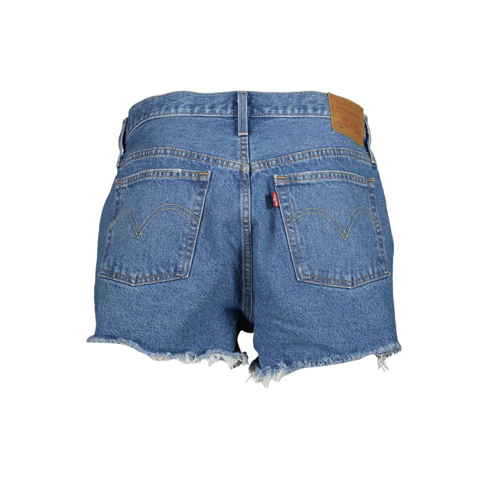 Blå bomullsjeans och byxor