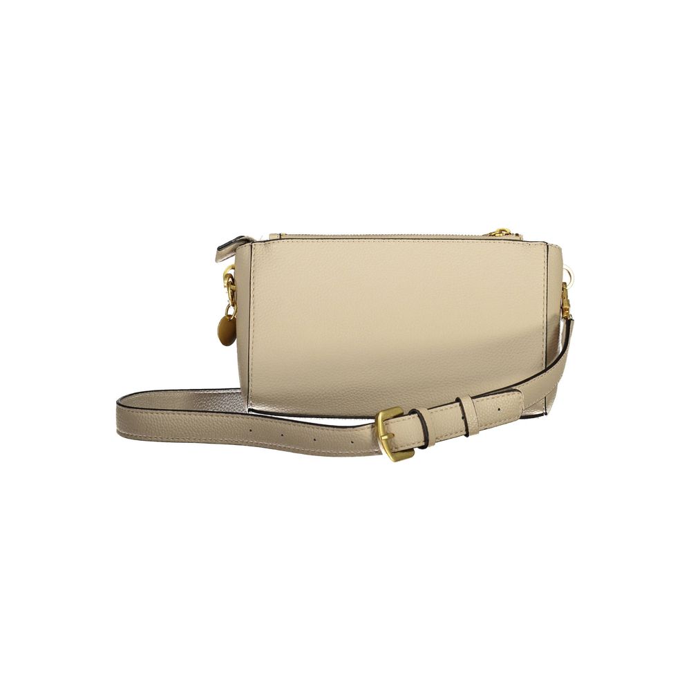 Beige polyetylen-veske