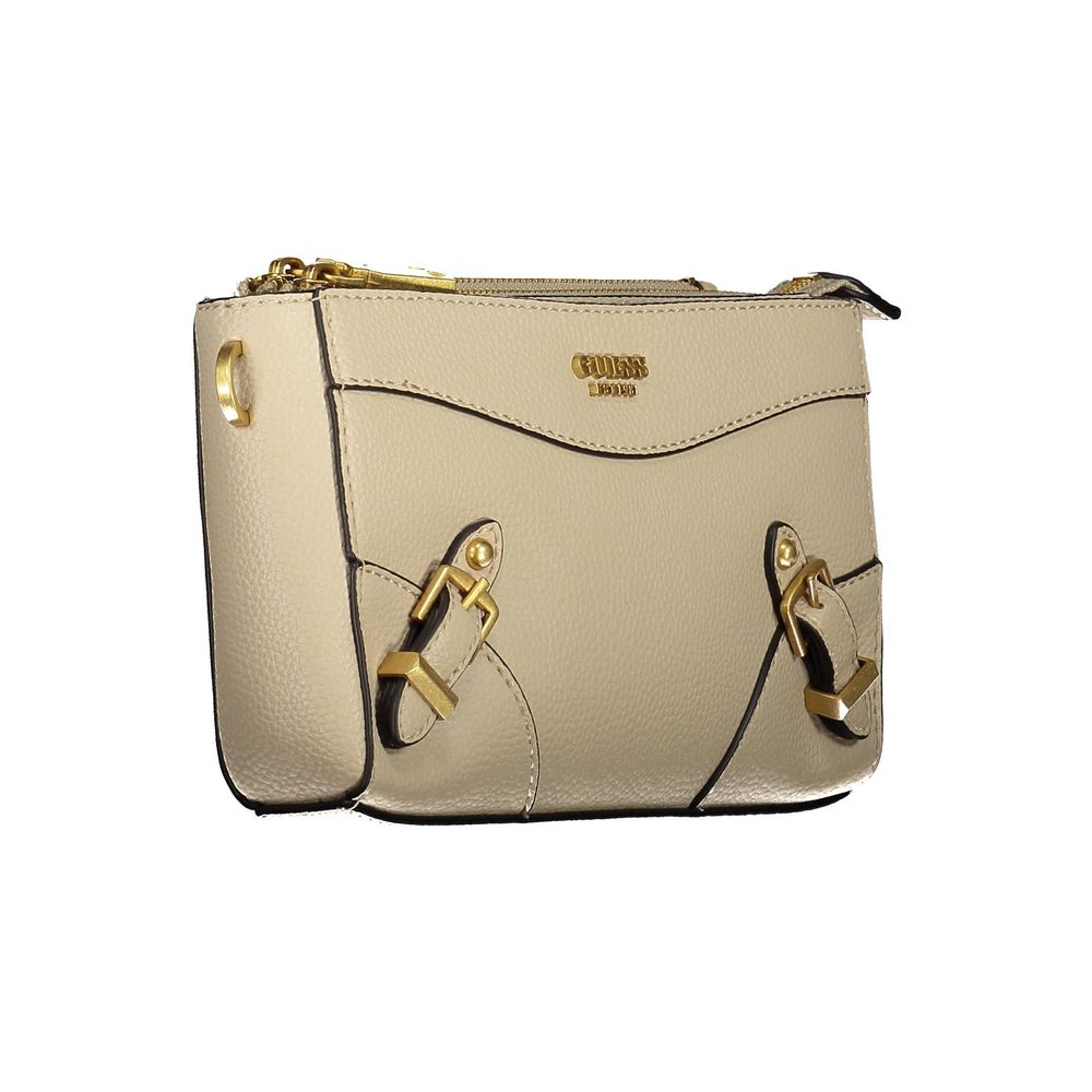 Beige polyetylen-veske