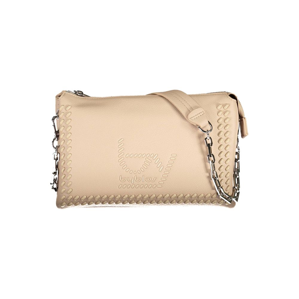 Beige polyetylen-veske