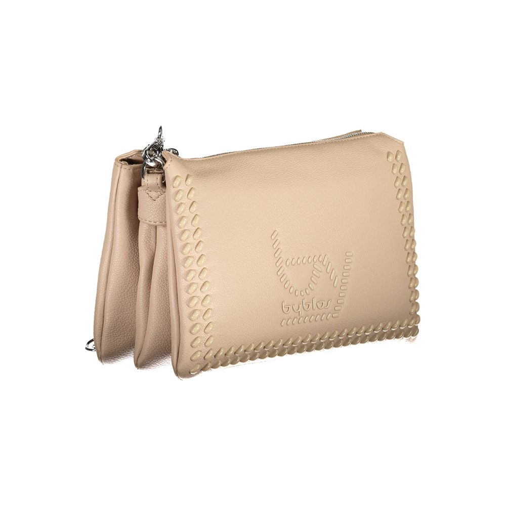 Beige polyetylen-veske