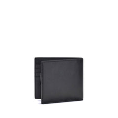 Dsquared² Black Calf Leather Bos Taurus Wallet