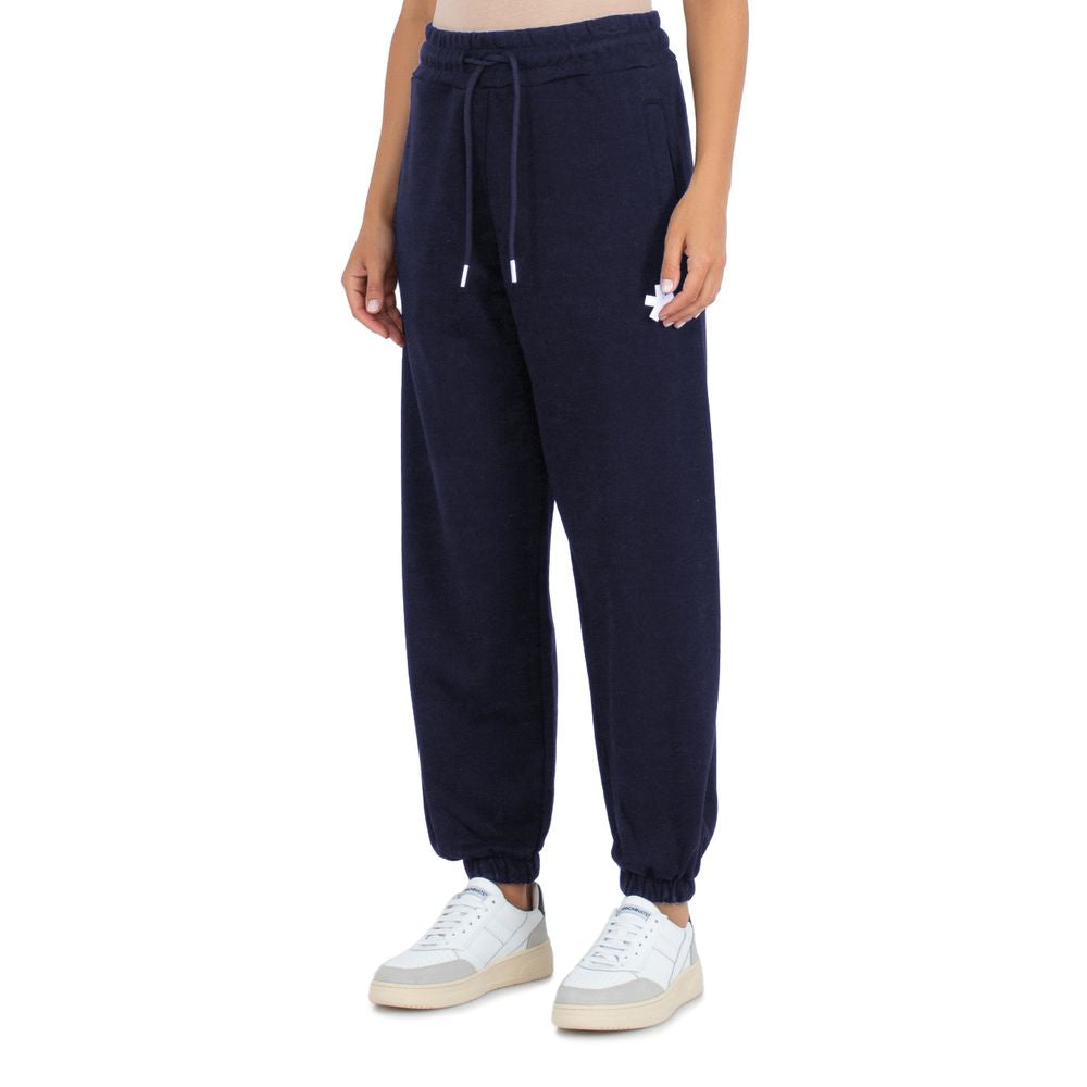 Blå bomullsjeans och byxor