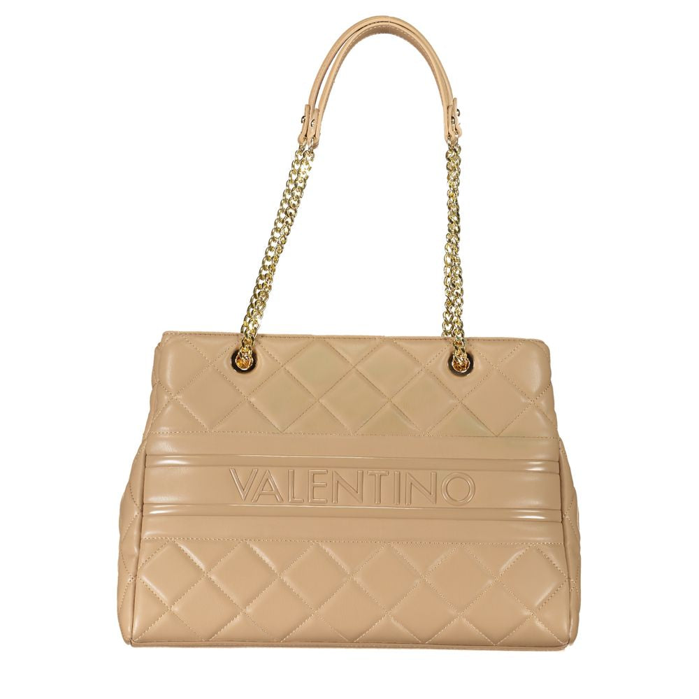 Beige polyetylen-veske