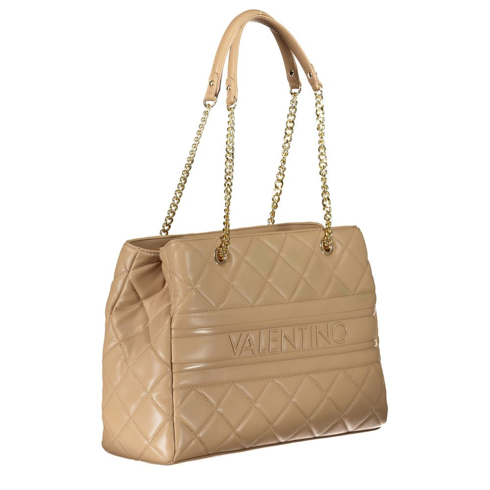 Beige polyetylen-veske