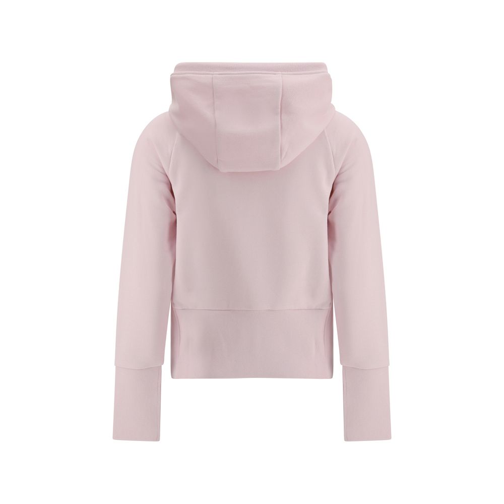Hoodie med logotyp