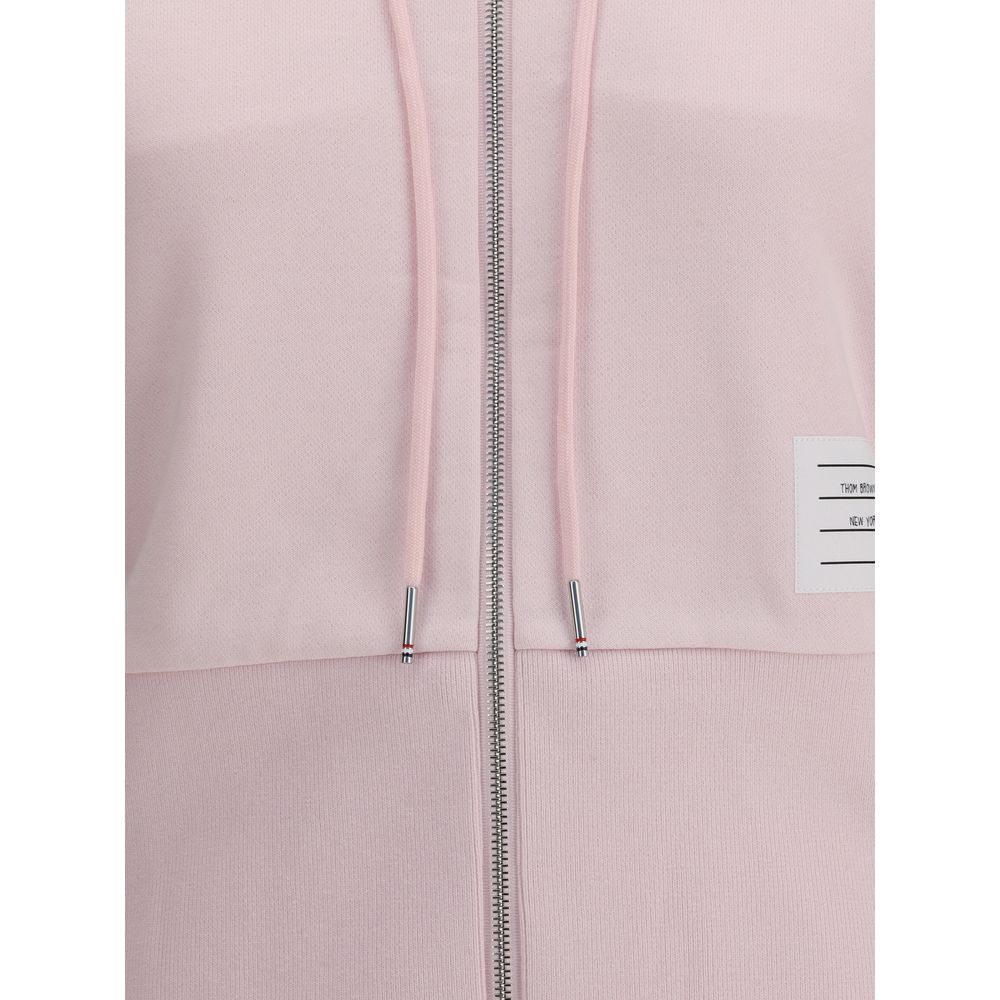 Hoodie med logotyp