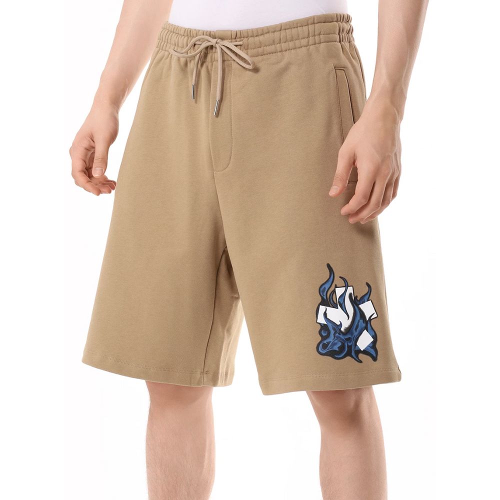 Bruna bomullsshorts