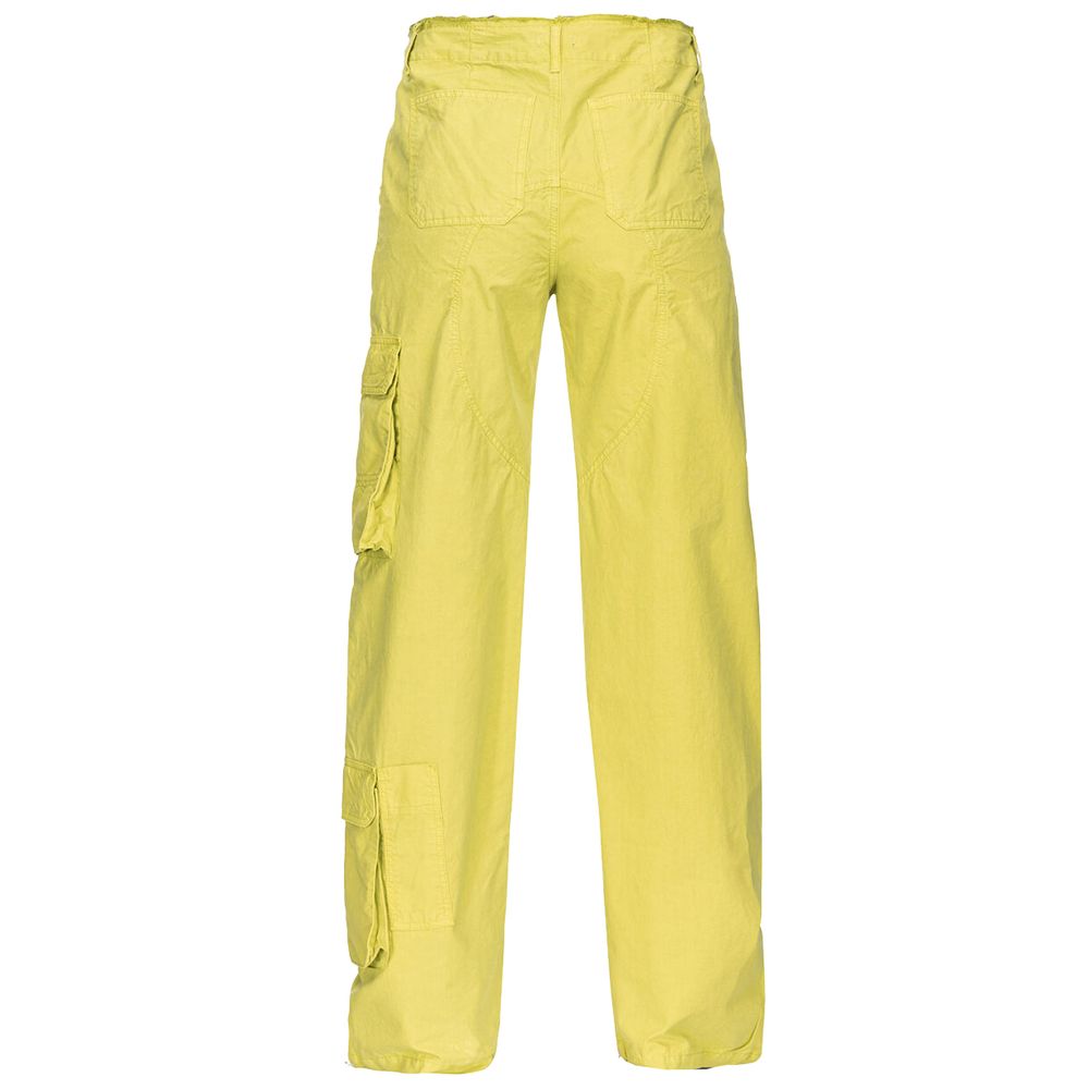 Gröna bomullsjeans och byxor