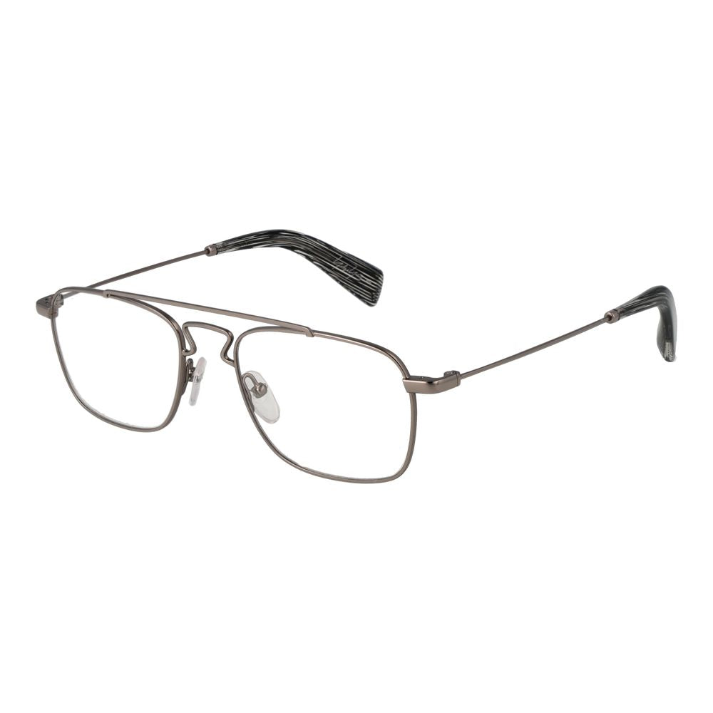 Silverfärgade unisex glasögonbågar
