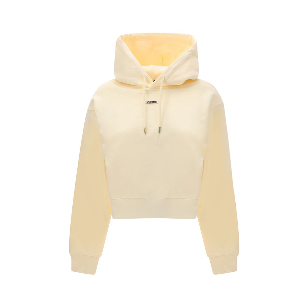 Hoodie med logotyp