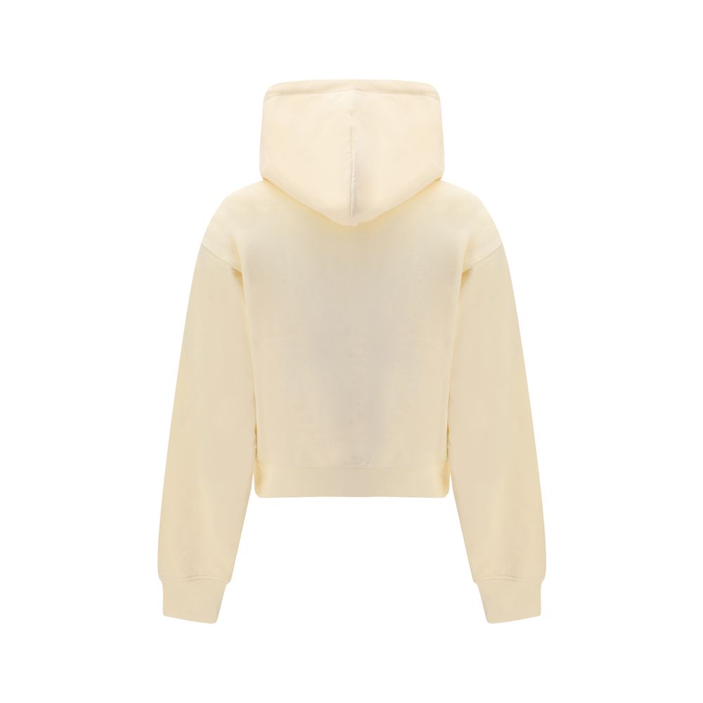Hoodie med logotyp