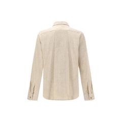 Rick Owens Cream Cotton Shirt