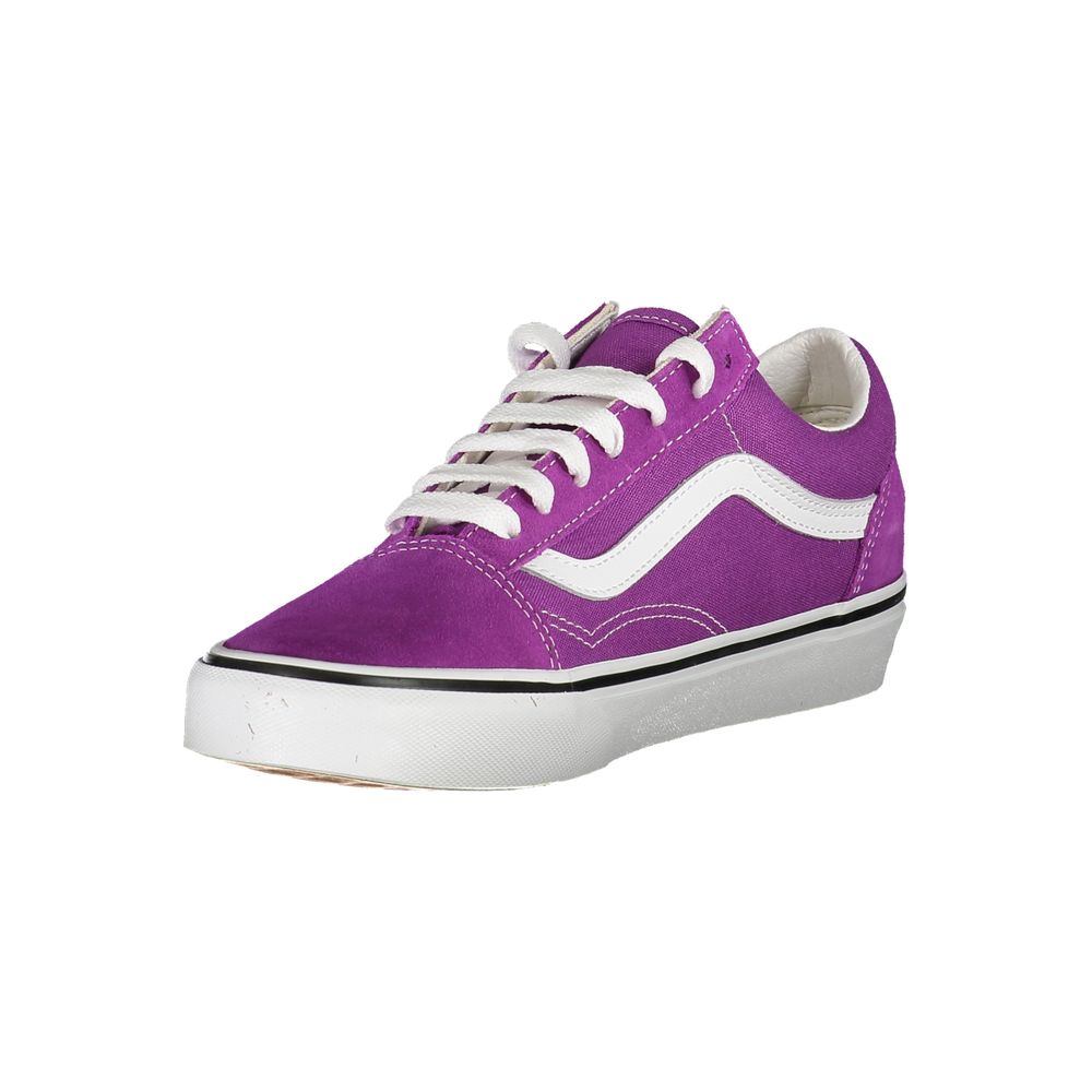 Lilla polyester-sneaker