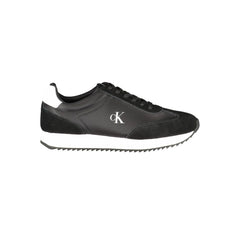 Calvin Klein Black Leather Women Sneaker