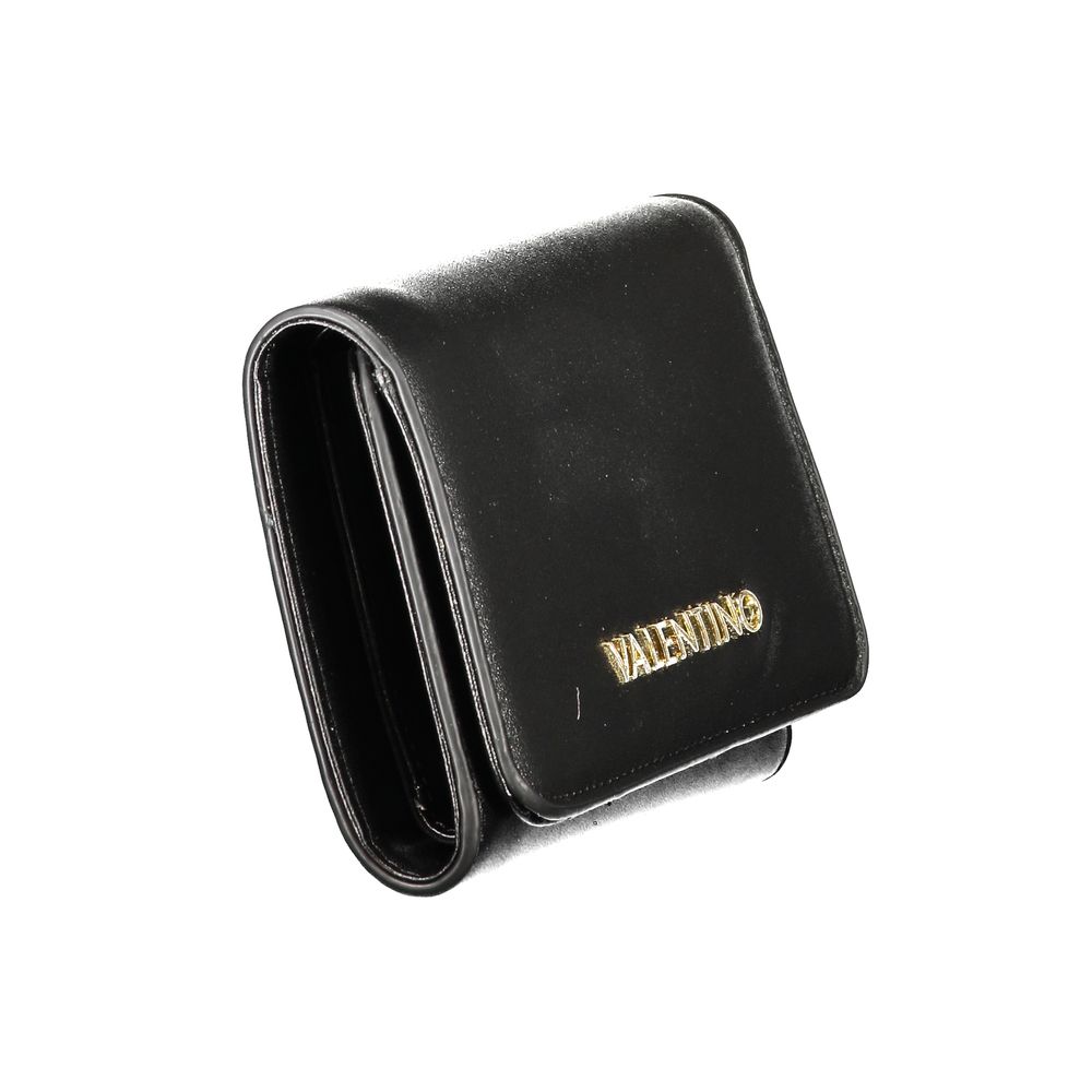 Mario Valentino Black Polyethylene Wallet