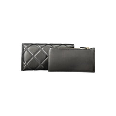 Mario Valentino Black Polyethylene Wallet