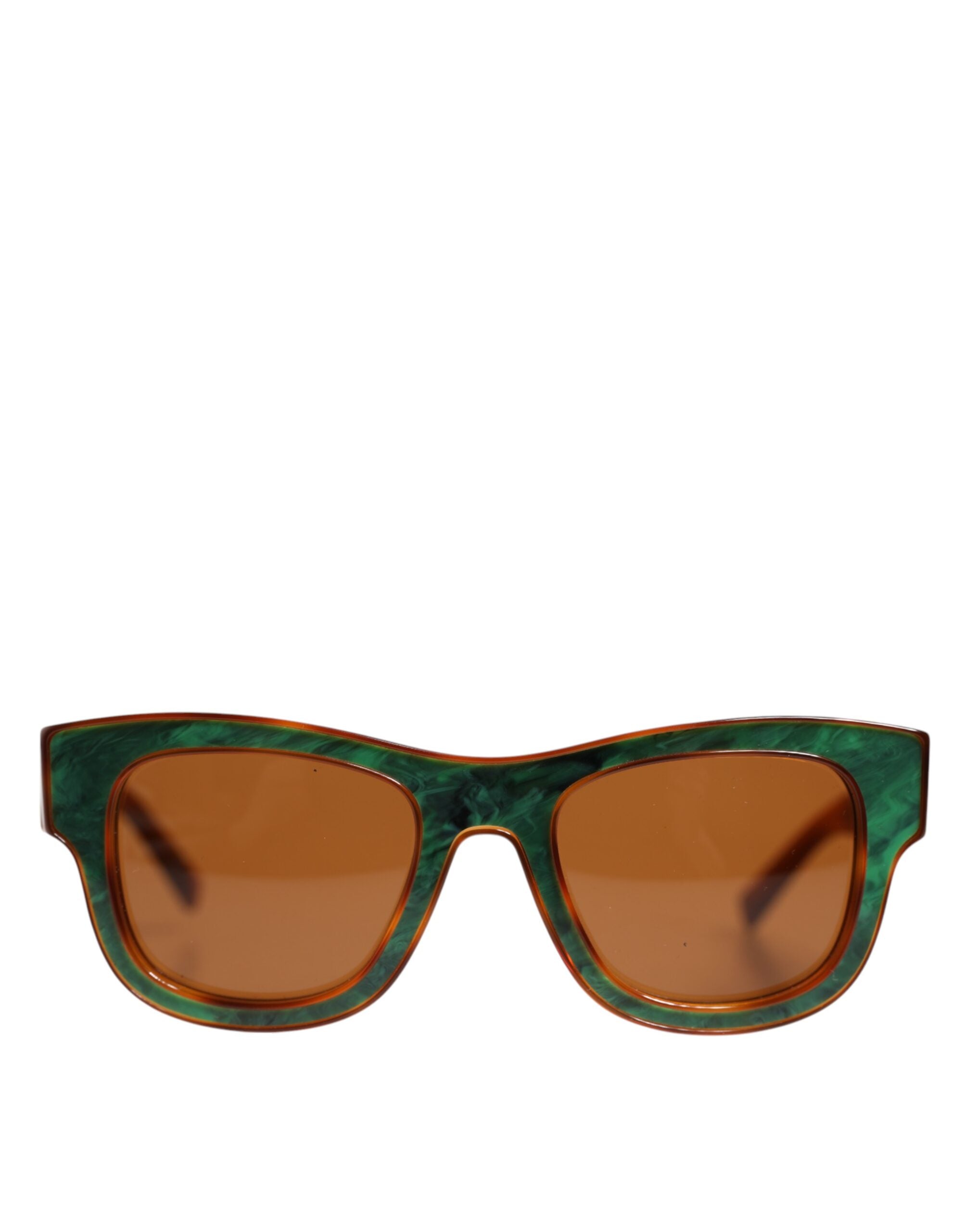 Grönbruna marmorerade acetat DG4379-F solglasögon