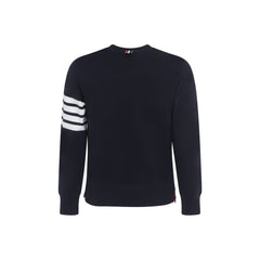 Thom Browne Blue Cotton Sweatshirt
