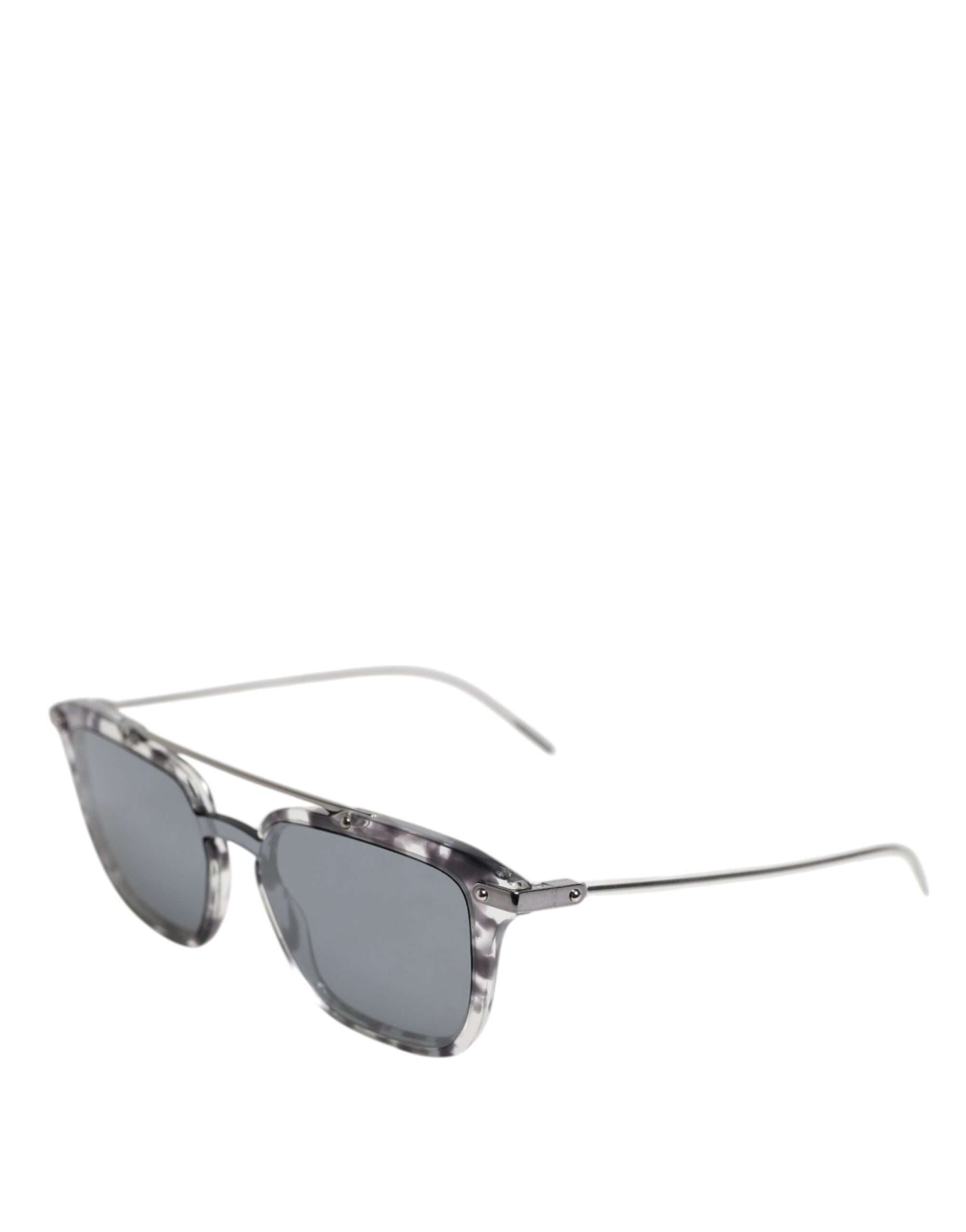 Grå Havana Acetat Fyrkantiga DG4327 Solglasögon