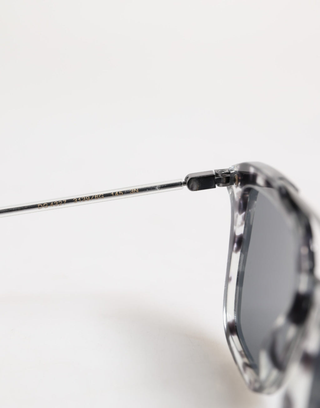 Grå Havana Acetat Fyrkantiga DG4327 Solglasögon