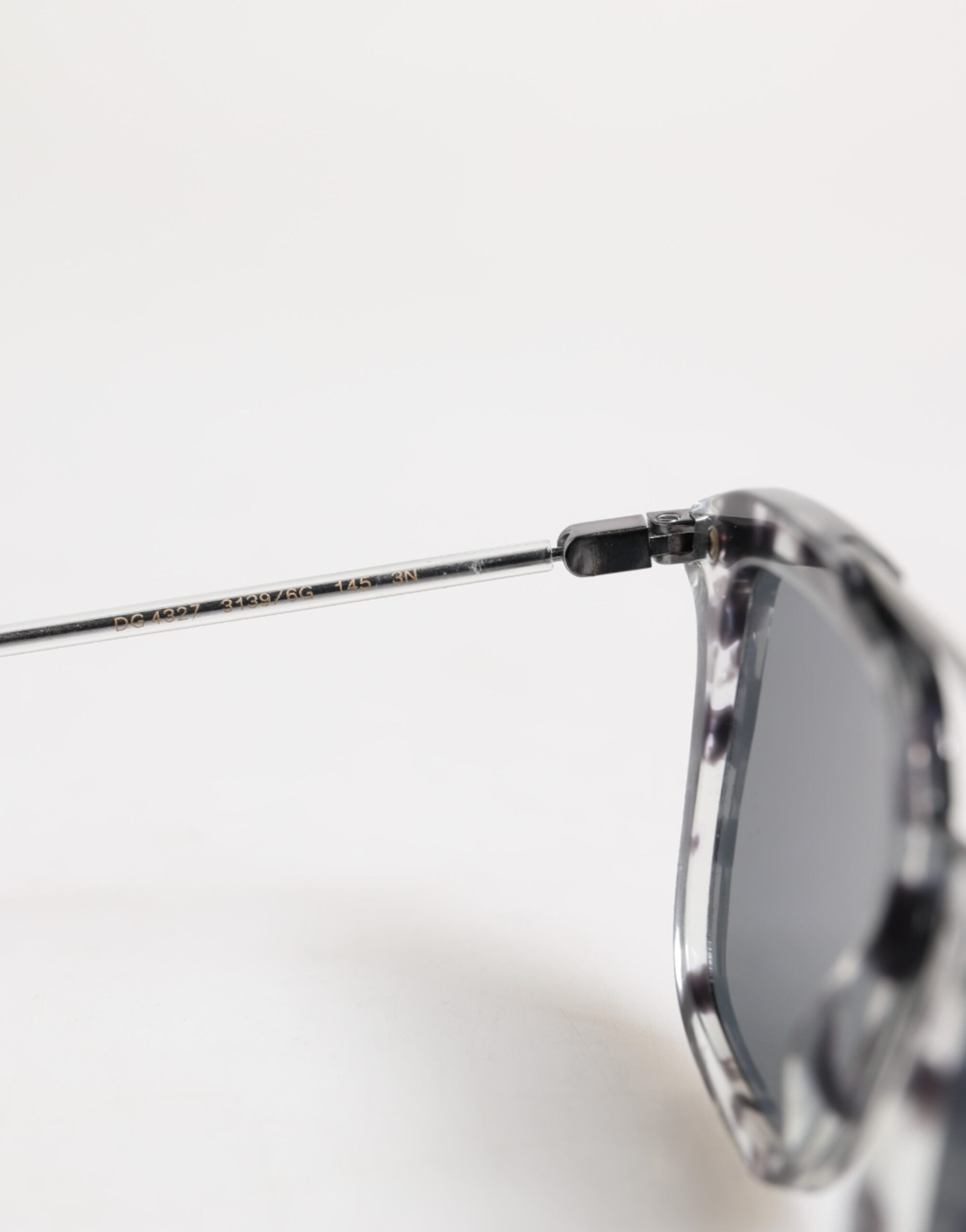 Grå Havana Acetat Fyrkantiga DG4327 Solglasögon