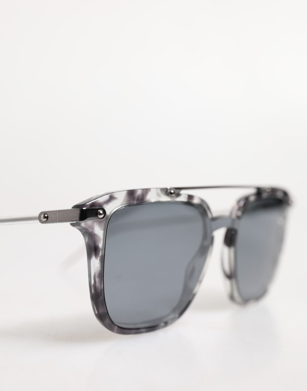 Grå Havana Acetat Fyrkantiga DG4327 Solglasögon