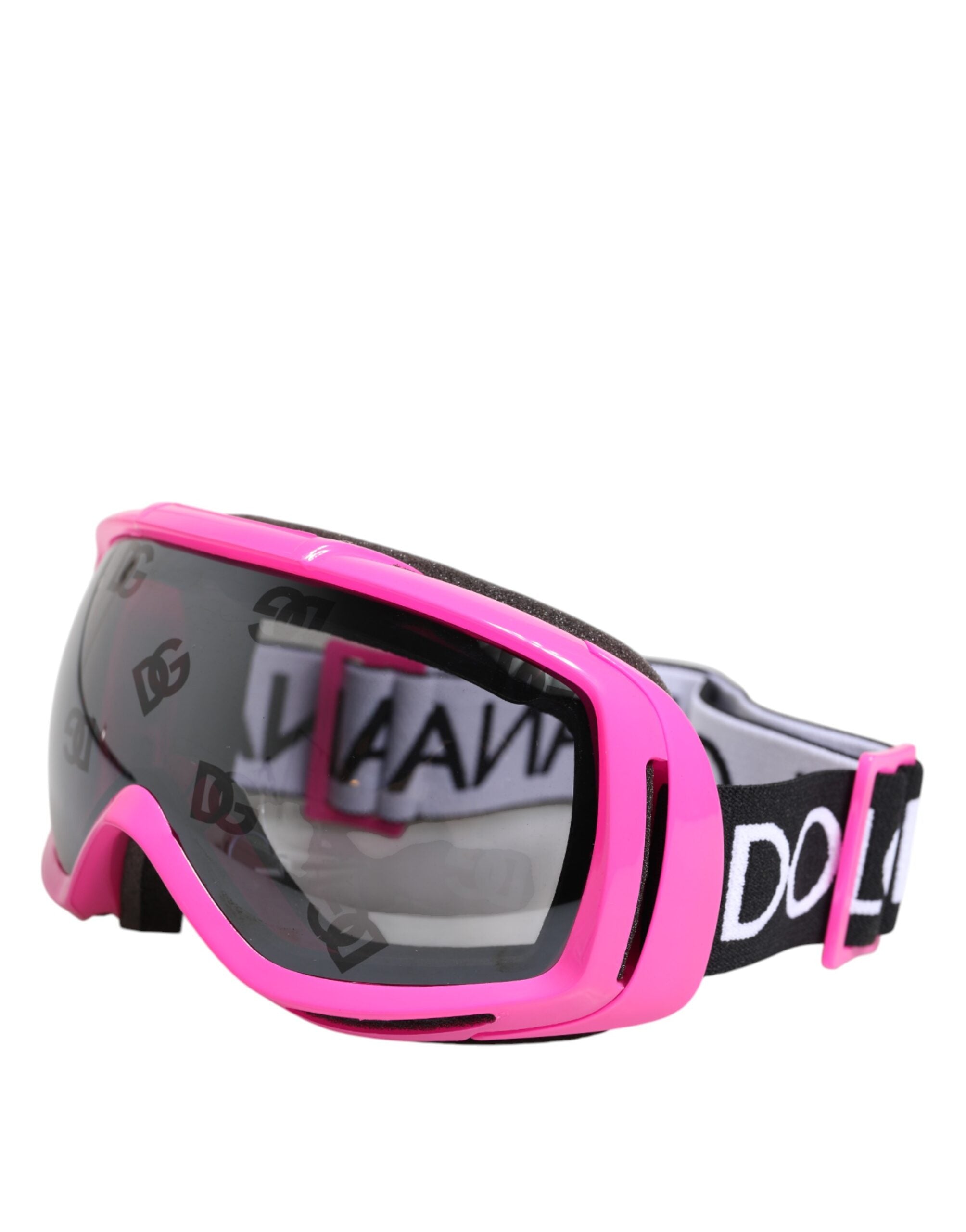 Fuchsia Rosa Logo Skidglasögon DG6182 Mask Solglasögon