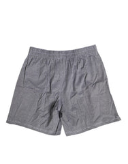 Dolce & Gabbana Gray Striped Cotton Regular Boxer Underwear