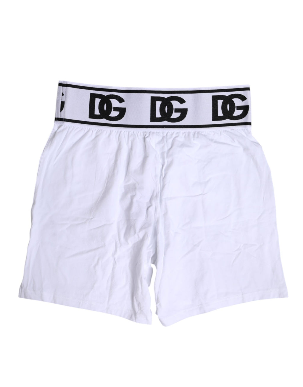 Vita stretchiga boxerunderkläder i bomull