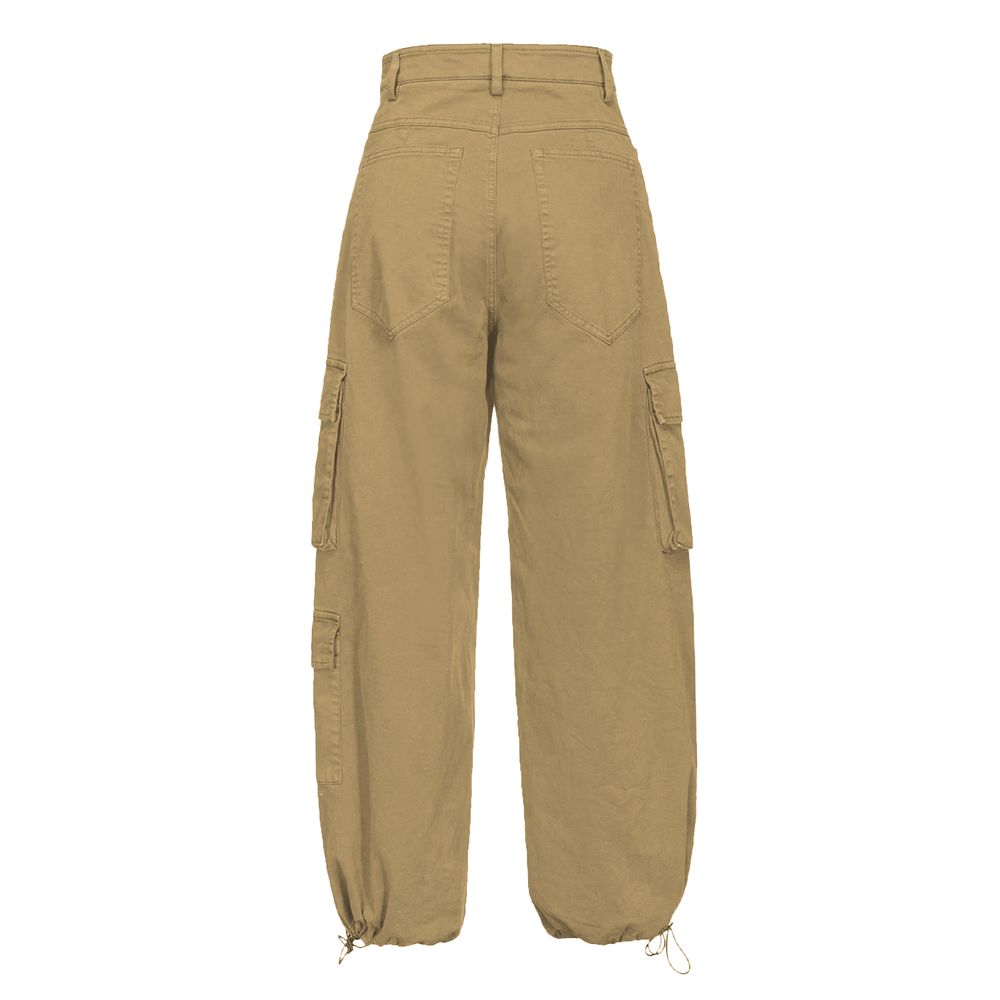 Beige bomullsjeans och byxor